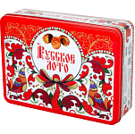 Лото Русское "Узоры" (жестяная коробка) УТМ01187106