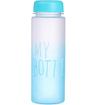Бутылка для воды My bottle, 500 мл, 19.5×6 см, спортивная, голубая 10807921