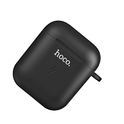 Силиконовый чехол HOCO для Airpods, CW22, чёрный