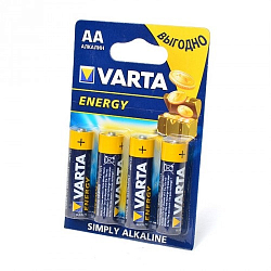 Элемент питания VARTA LR06 Energy BL-4