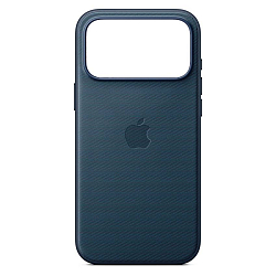 Чехол Apple для iPhone 17 Pro Max TechWoven синий