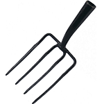 Вилы 4-х рогие, огородные, 175х220 мм, кованые, без черенка, АРТИ// Произведено в РФ 63837