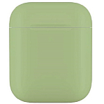 Пластиковый чехол STR Soft-Touch для AirPods пластиковый (салатовый)