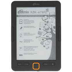 Электронная книга RITMIX RBK-678FL black