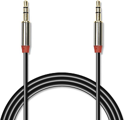 Кабель Jack 3.5 <--> Jack 3.5  3.0м JET.A JA-AC01 чёрный
