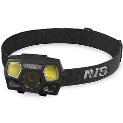 Фонарь AVS HLA-65 налобный (акб)