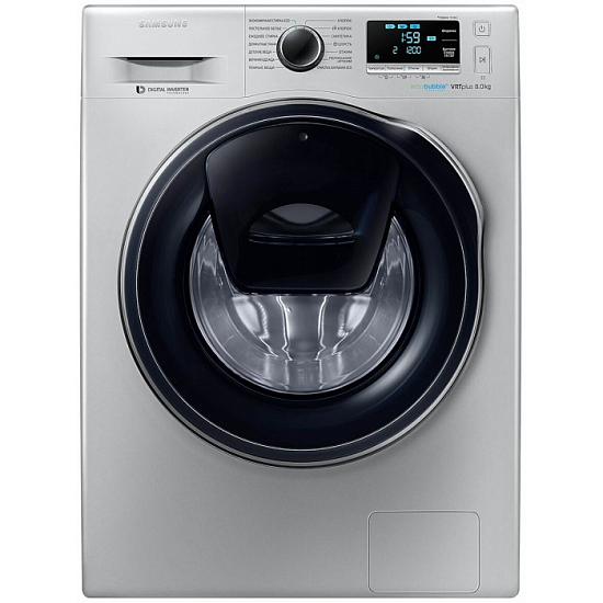Стиральная машина SAMSUNG WW80K6210RS/LD серебристый