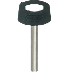 Заготовка ключа SOLEX фин квадратный с пазом пластик 38м*2,7 КНР