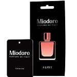 Ароматизатор MIODORE - Tobacco Vanille (подвесной картонный)