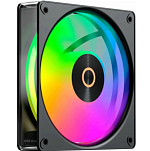 Вентилятор для корпуса Ocypus Gamma F12 Elite BK ARGb, 120x120x25mm, 4-PIN PWM, 600-1800 RPM, 26 DBA MAX, HYDRO BEARING