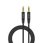 Кабель Jack 3.5 <--> Jack 3.5 1.0м MIVO MX-A1 черный