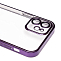 Задняя накладка PC073 для iPhone 12 (violet) (213804) с закрытой камерой