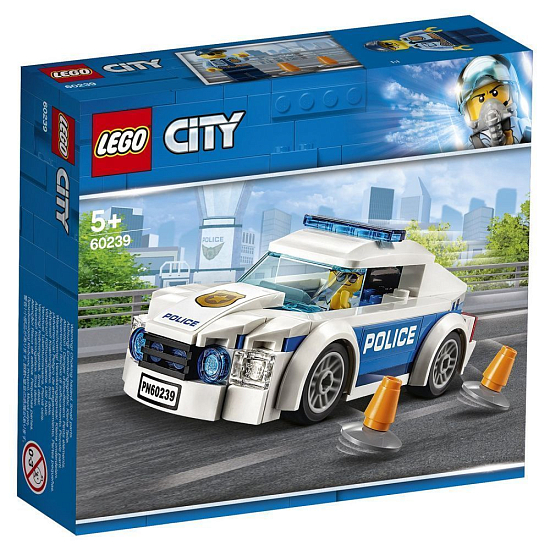 Конструктор LEGO City 60239 Автомобиль полицейского патруля УЦЕНКА