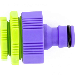 Адаптер пластмассовый, 1/2"-3/4"-1", внутренняя резьба Palisad 65735
