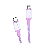 Кабель Lightning <--> Type-C  1.0м Jokade JA014 фиолетовый 5A
