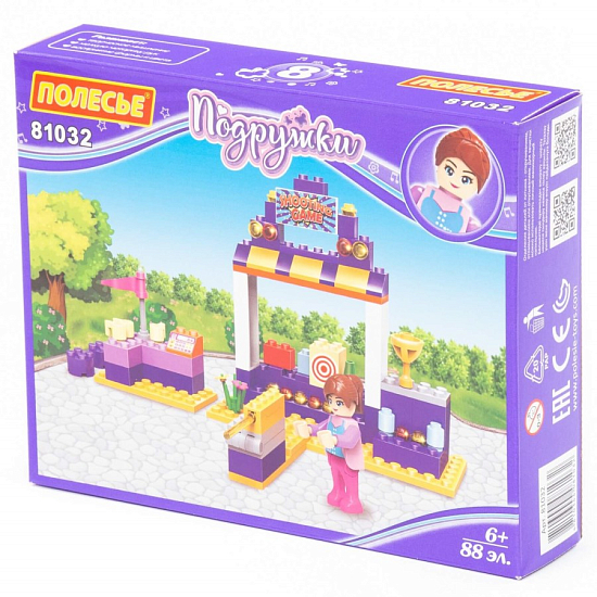Конструктор ПОЛЕСЬЕ Подружки-8 , 88 эл.