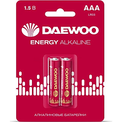 Элемент питания DAEWOO LR03 Energy BL-2