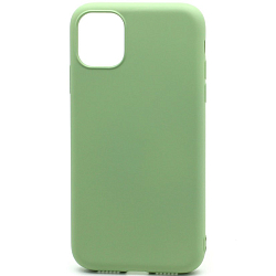 Силиконовый чехол SILICONE CASE для iPhone 12 Pro Max зелёный (не оригинал)