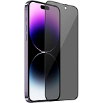 Стекло защитное HOCO для APPLE iPhone 14 Pro Max, A12 Pro, Nano 3D full screen, 0,33мм, 3D, цвет: чёрный