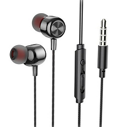 Наушники HOCO M87, String, черные, Jack 3.5