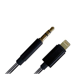 Кабель Jack 3.5-Lightning 1.0м AVS AU-LJ01