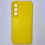 Задняя накладка Мобилис для Samsung Galaxy A54 5G, желтый , матовая с защитой камеры