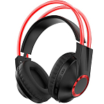 Наушники QUMO Party Rave ВТ 0077, черная с красным