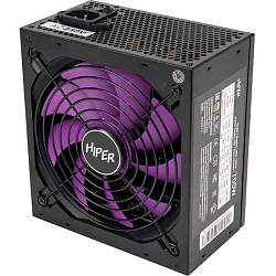 Блок питания 800W HIPER HPB-800FM (ATX 2.31, ActivePFC, 140mm fan, Full-modular, Black) BOX
