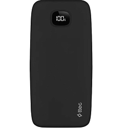 Внешний АКБ TTEC ChargeUp LCD (20000mAh) черный