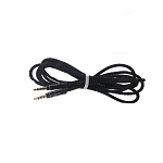 Кабель Jack 3.5 <--> Jack 3.5  1.0м EARLDOM ET-AUX02 в переплёте, чёрный