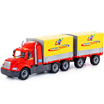 Автомобиль ПОЛЕСЬЕ Майк бортовой тентовый с прицепом 55583