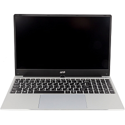 Ноутбук 15.6'' Hiper Workbook Q15UHR silver (Core i3 10110U/8Gb/256Gb SSD/noDVD/VGA int/W10) (KC29H2B4)