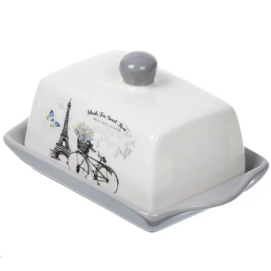 Масленка Daniks доломит, крышка доломит, Прованс (419423)