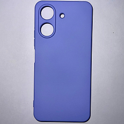 Задняя накладка ZIBELINO Soft Case для Xiaomi Redmi 13C/Poco C65 (лиловый)