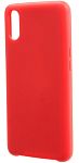 Силиконовый чехол FAISON для SAMSUNG Galaxy A01 Core/ M01 Core, №14, Silicon Case, тонкий, непрозрачный, матовый, цвет: красный