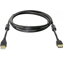 Кабель-удлинитель USB  1.8м DEFENDER (USB02-06PRO) зол.конт.,2фер.фил.