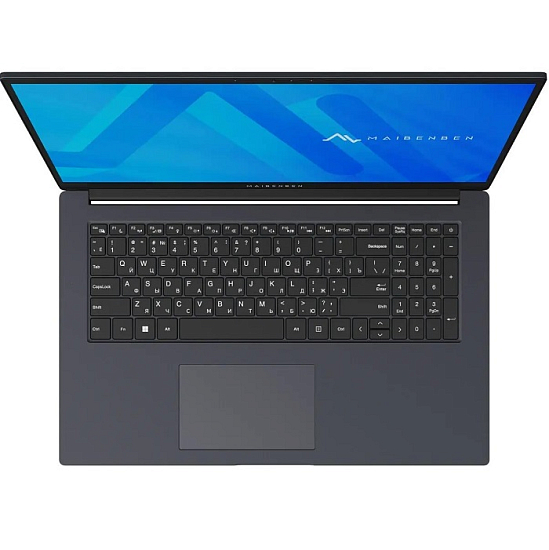 Ноутбук 17.3" Maibenben Medio M17A-R758UM AMD Ryzen 7-5825U/ 16Gb/ 512Gb SSD/ Mouse+Pad/ DOS) (M17A-R758UMF1SLURE3) Blue