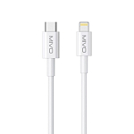 Кабель Lightning <--> Type-C  1.0м MIVO MX-27L белый