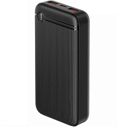 Внешний АКБ OLMIO P-20 (20000mAh) черный (44467)