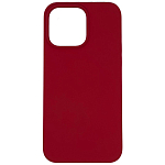 Силиконовый чехол DEPPA Liquid Silicone Case Pro Magsafe для iPhone 15 Pro Max, красный