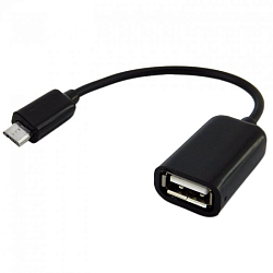 Переходник OTG microUSB WALKER №03 кабель