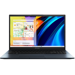 Ноутбук игровой 15.6"  ASUS Vivobook Pro 15 M6500QC-HN117 (AMD Ryzen 7 5800H/ 16 ГБ DDR4/ SSD 512 ГБ/ RTX 3050/ DOS) 90NB0YN1-M006L0, темно-синий