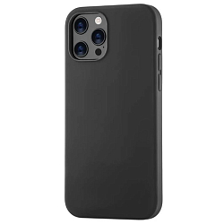 Задняя накладка uBear Touch Case для iPhone 12 Pro Max чёрный (CS63BL67TH-I20)
