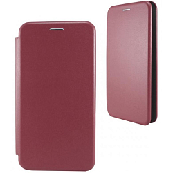 Чехол футляр-книга STYLISH для Samsung Galaxy S21 Plus (Винный)