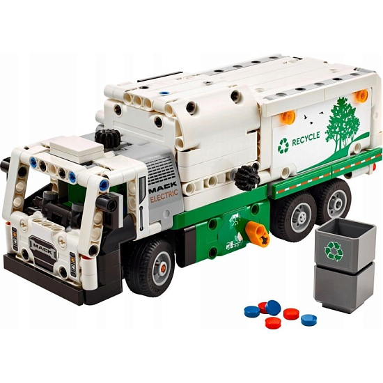 Конструктор LEGO Technic 42167 Электрический мусоровоз Mack® LR