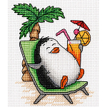 Набор для вышивания "Пингвиний отдых" 8-285