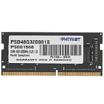 Оперативная память DDR4 8Gb Patriot 3200Mhz PC25600, SO-DIMM Signature (PSD48G320081S) (retail)