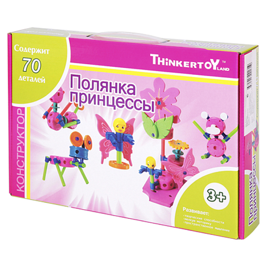 Конструктор Thinkertoy "Полянка принцессы" (70 деталей)