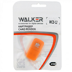 Картридер WALKER WCD-12 (micro SD)
