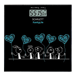 Весы SCARLETT SC-BS33E019 Family Life стекло, 180 кг